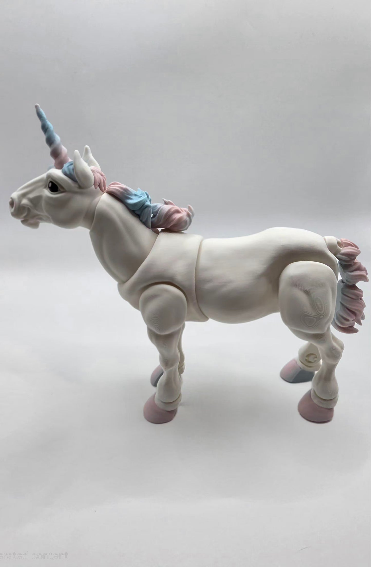 Unicorn Articulated Flexi Mythical Animal