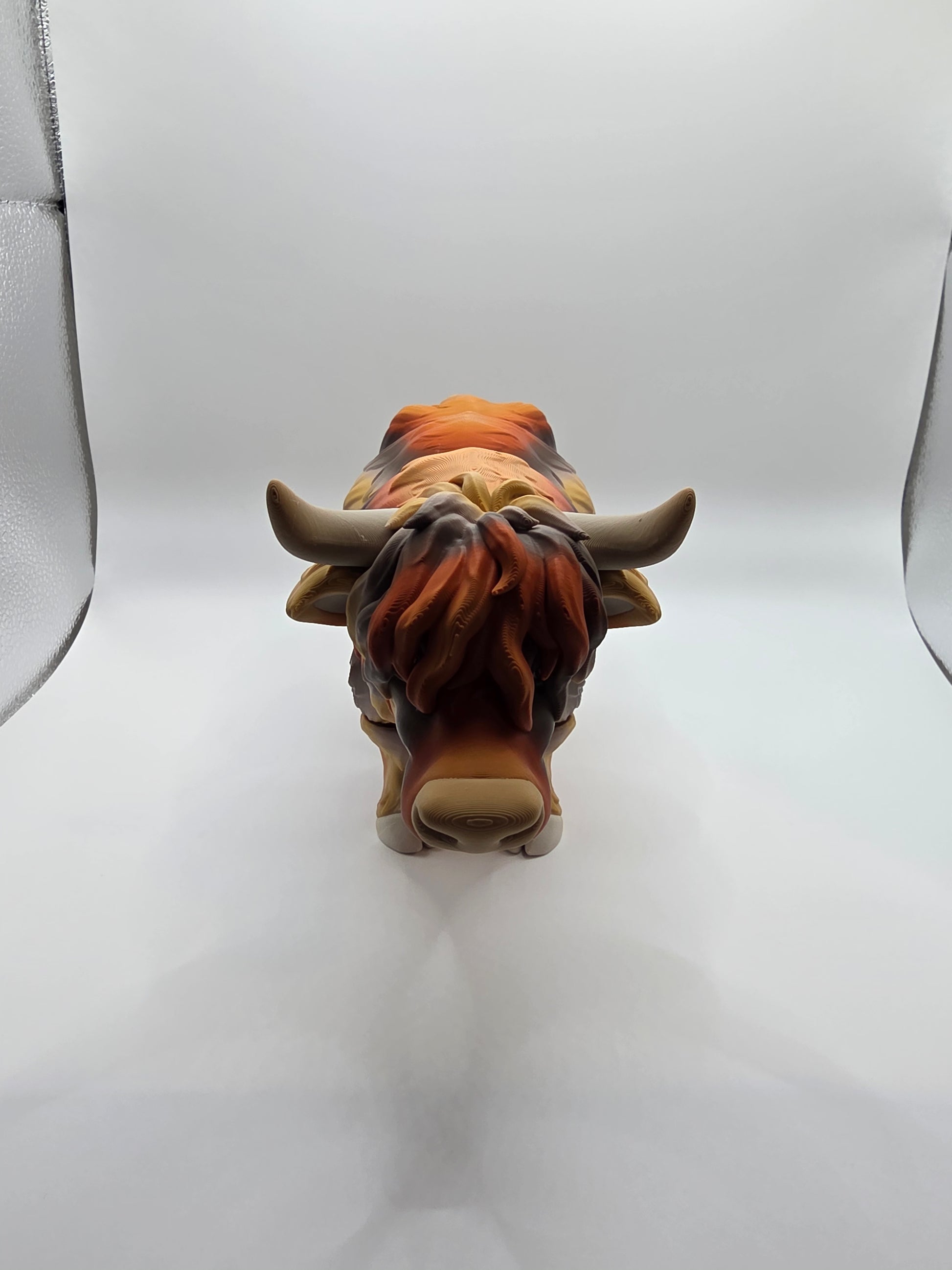Cow Fin Highland Cow Articulated Flexi Farm Animal – Redfin Prints