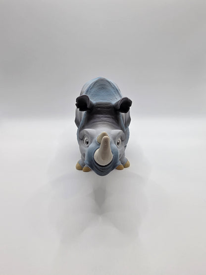3D Printed Rhino - Articulated Figurine Animal