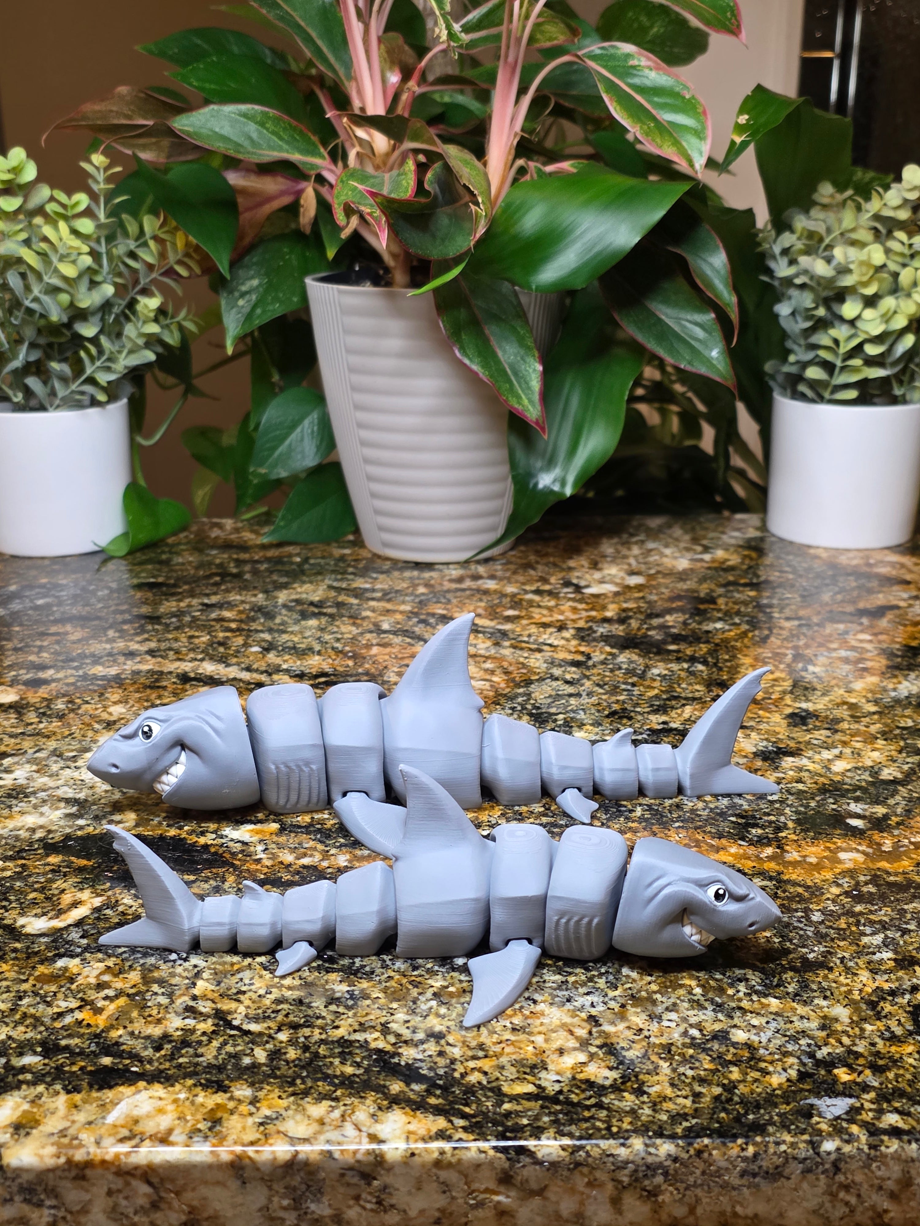 Great White Shark - Articulated Flexi Sea Animal