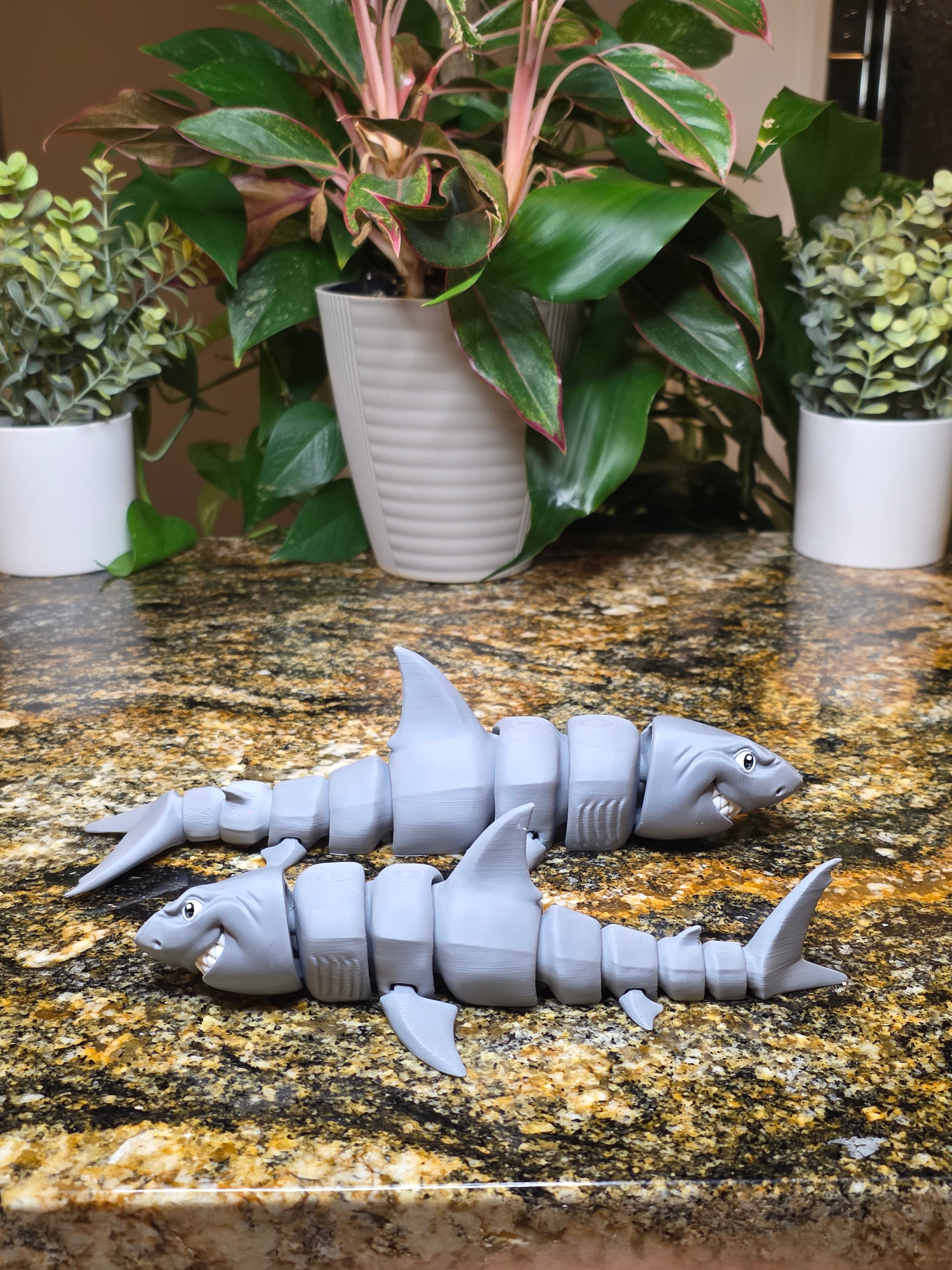 Great White Shark - Articulated Flexi Sea Animal