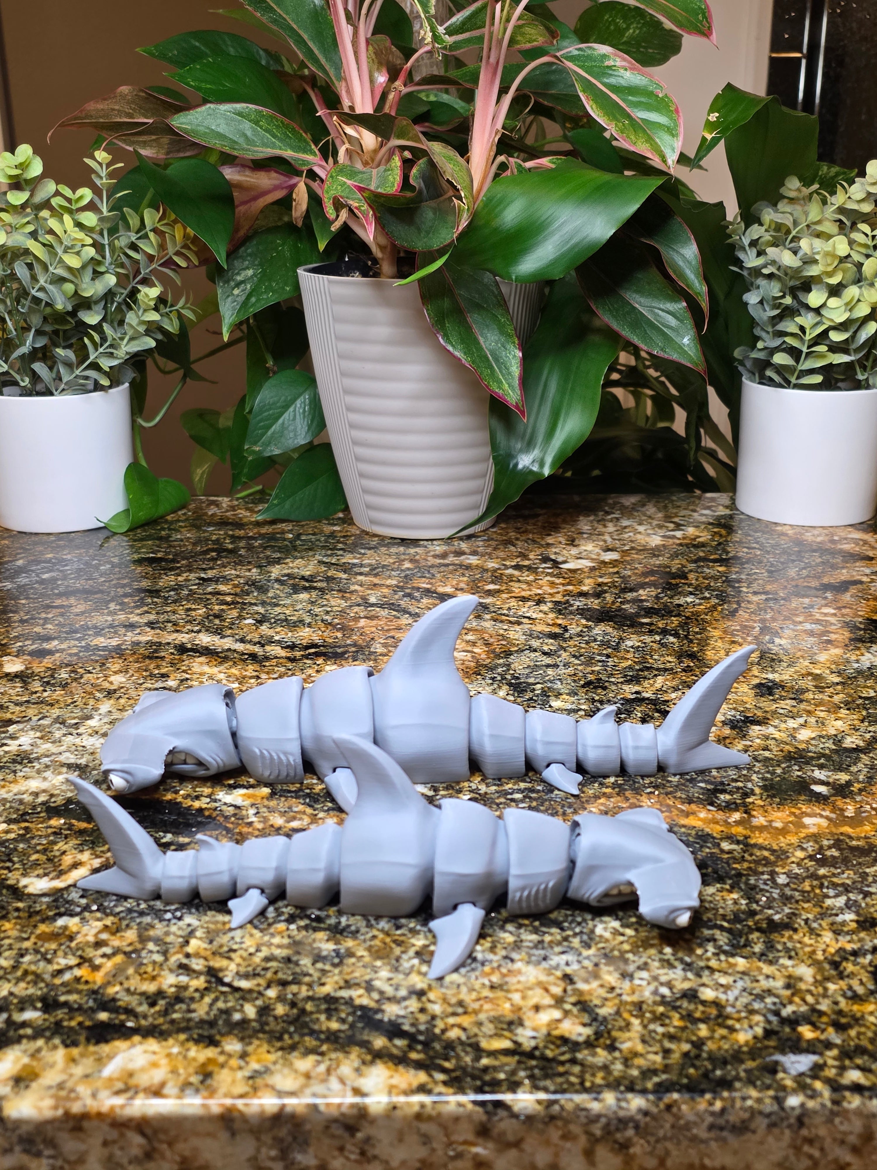Hammerhead Sharks - Articulated Flexi Sea Animal