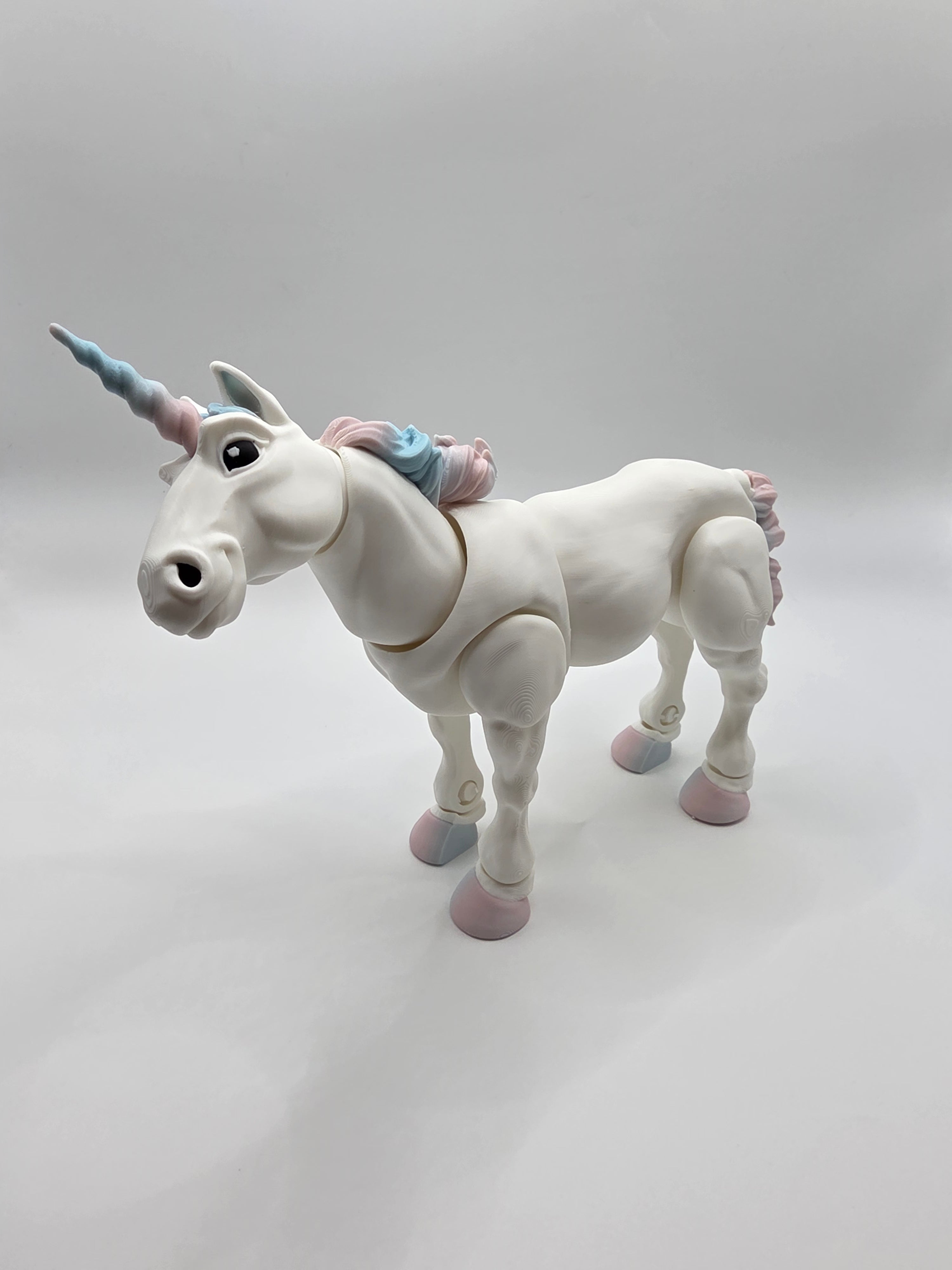 Unicorn Articulated Flexi Mythical Animal