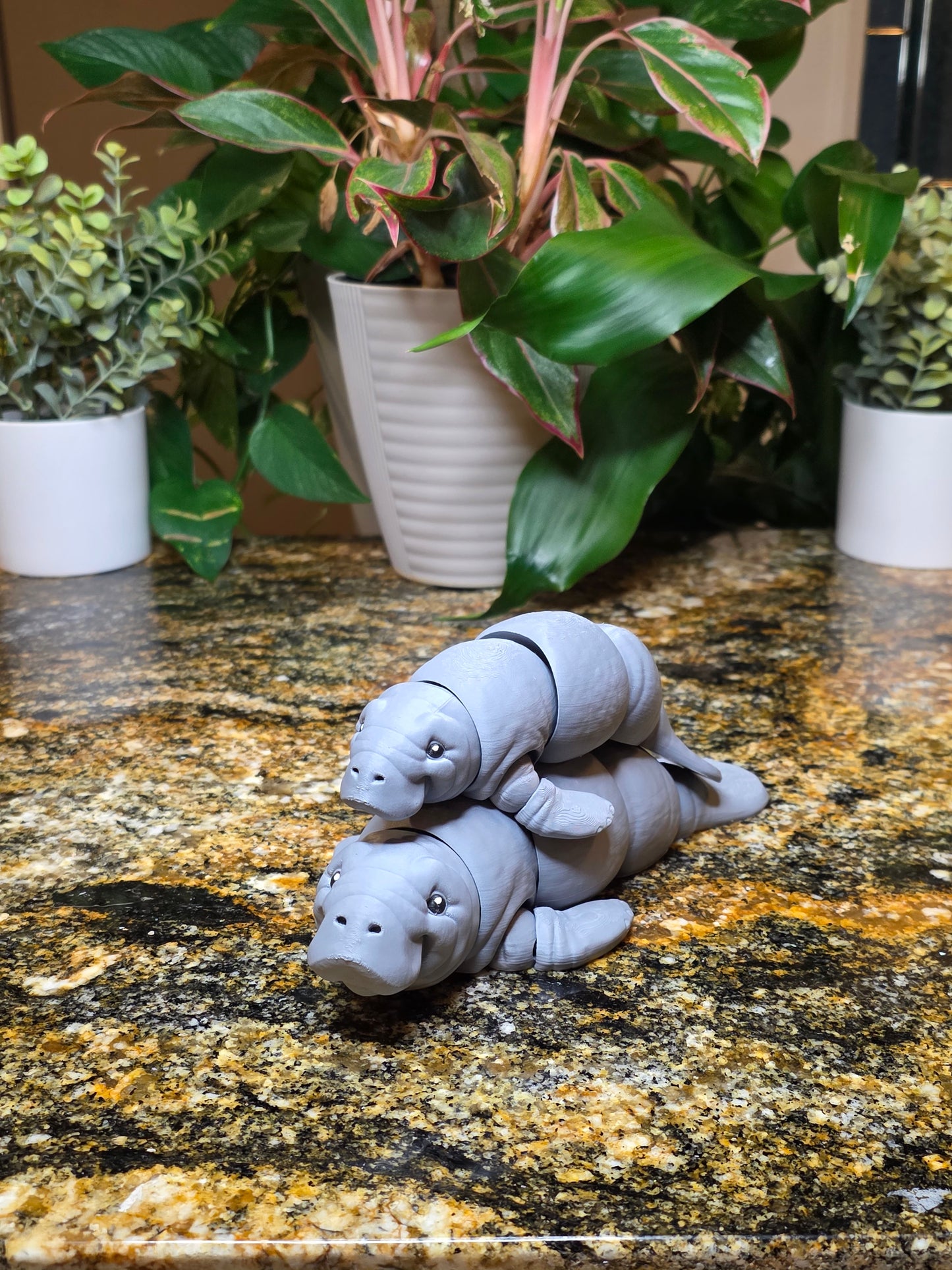 Manatees Articulated Flexi Sea Animal