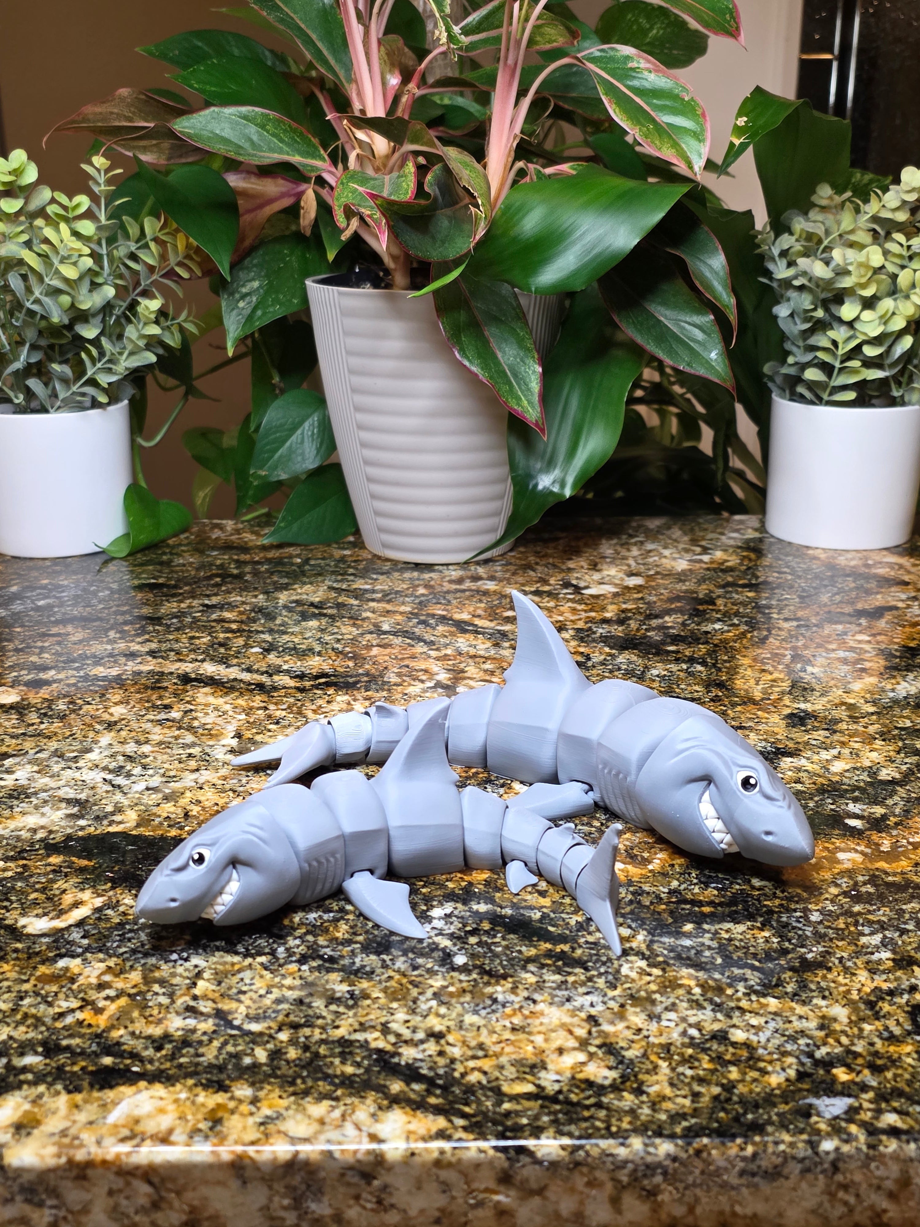 Great White Shark - Articulated Flexi Sea Animal