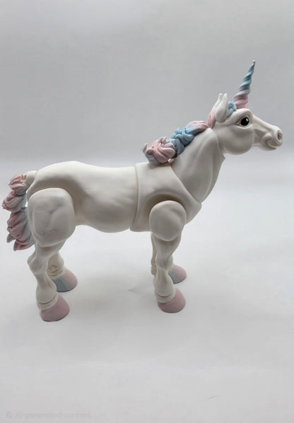 Unicorn Articulated Flexi Mythical Animal