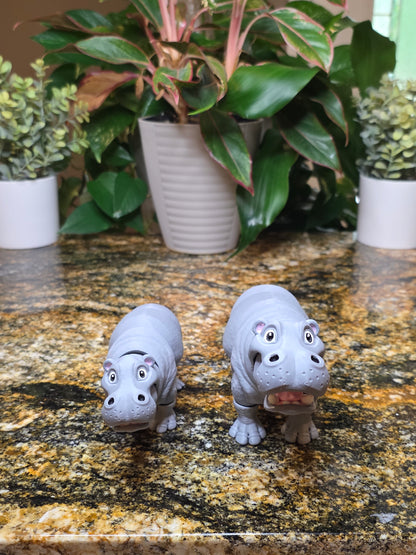 Hippo Flexi - Articulated Flexi Zoo Animal Toy