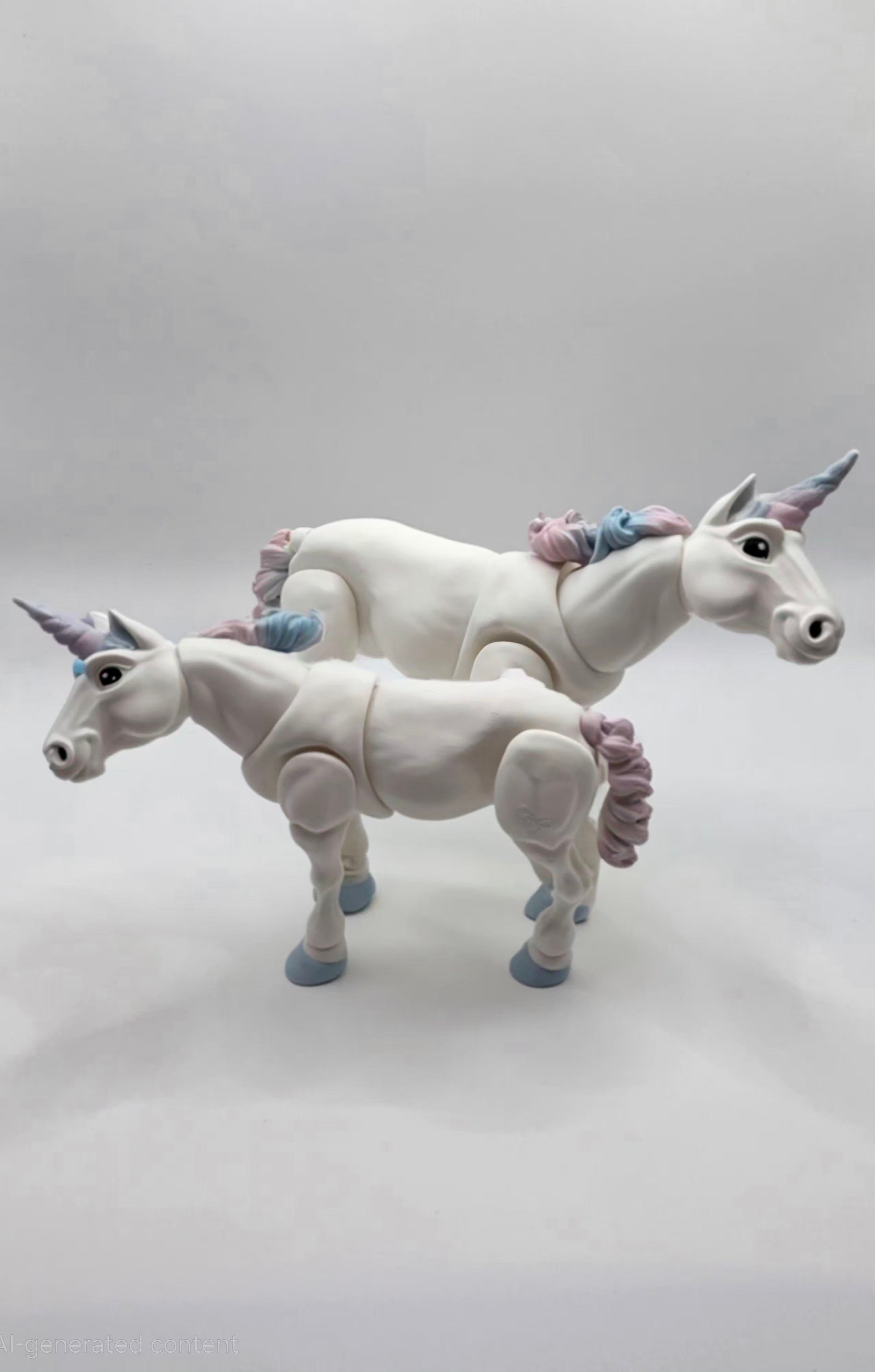 Unicorn Articulated Flexi Mythical Animal
